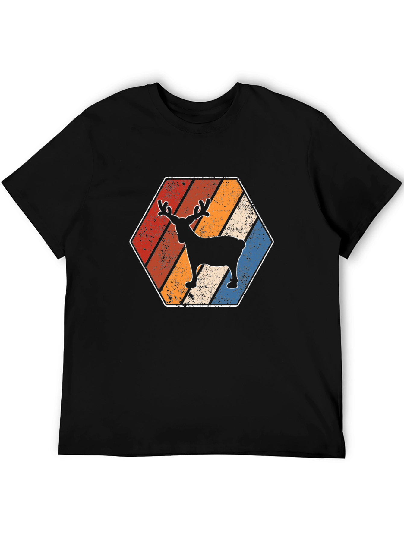 Retro Reindeer Graphic Tee