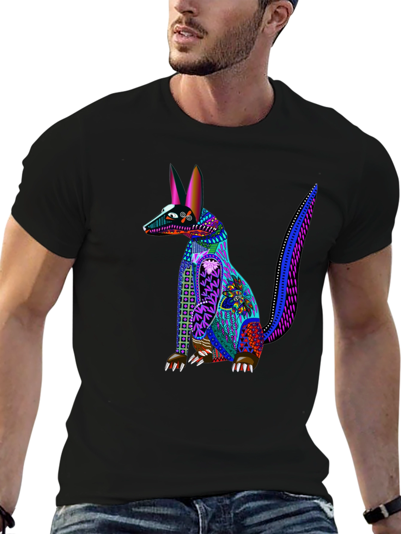 Alebrije Art T-Shirt - Unique Animal Design