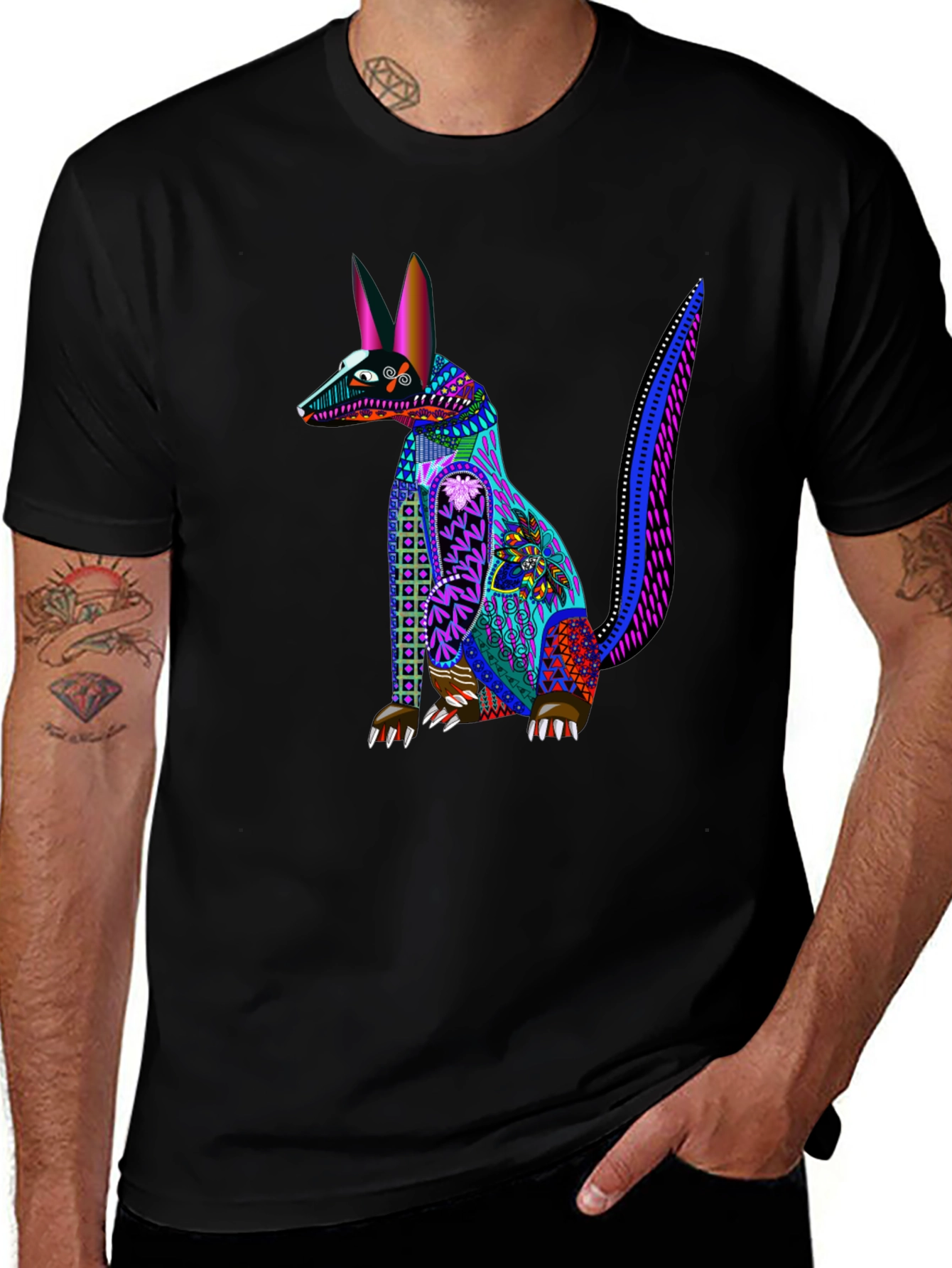 Alebrije Art T-Shirt - Unique Animal Design