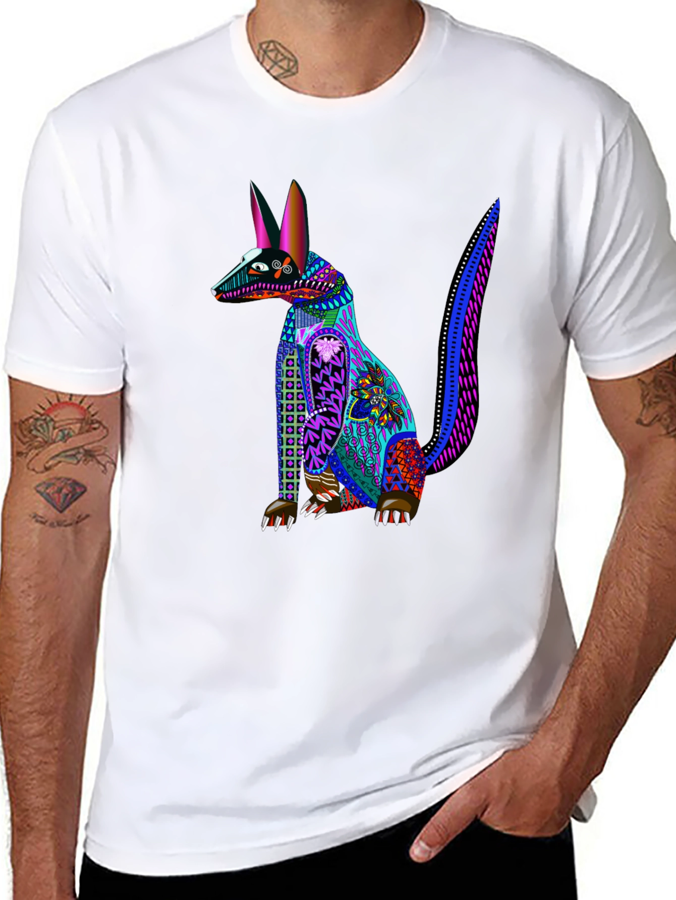 Alebrije Art T-Shirt - Unique Animal Design