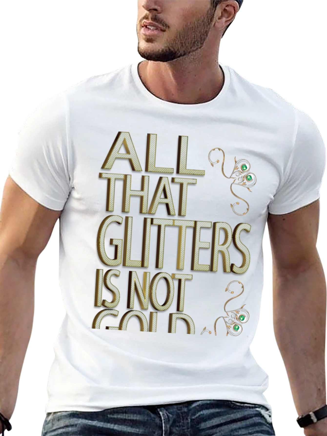 All That Glitters Mens Graphic Tee