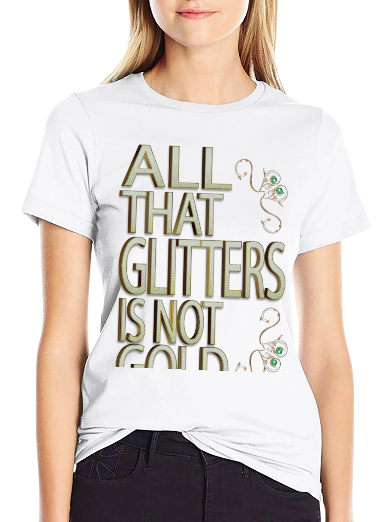 All That Glitters Mens Graphic Tee