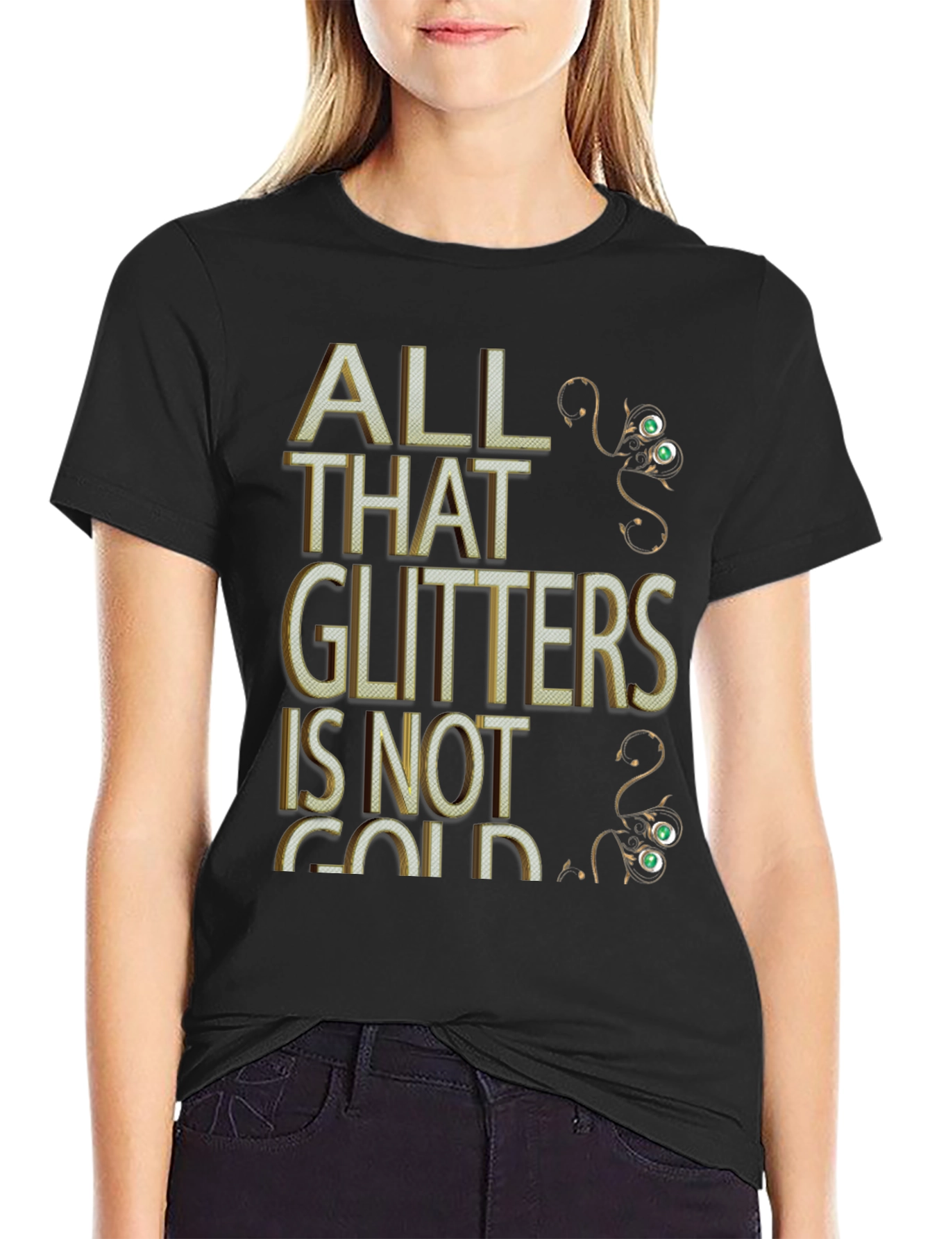 All That Glitters Mens Graphic Tee