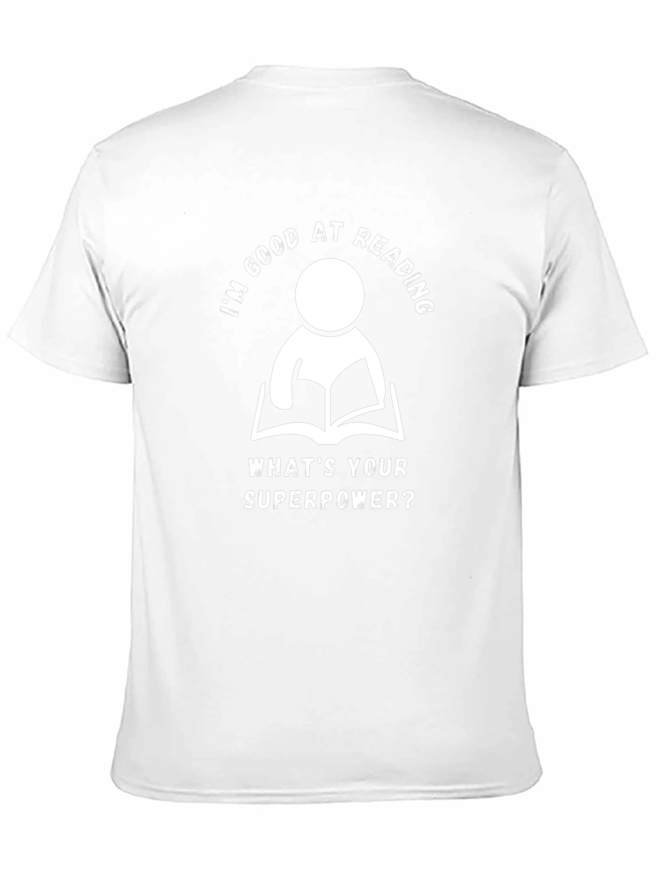 Reading Superpower Black T-Shirt