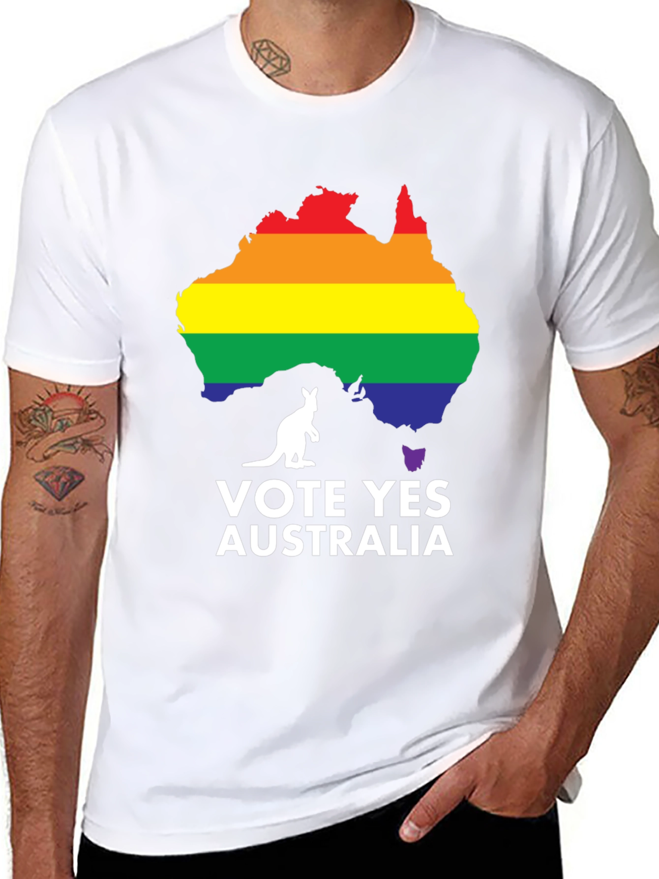 Vote Yes Australia LGBT Pride T-Shirt
