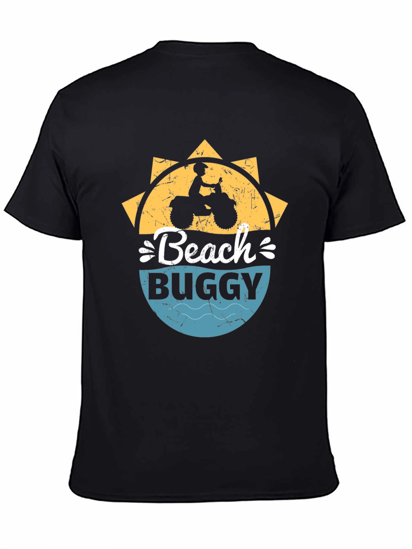 Beach Buggy T-Shirt - Black Graphic Tee