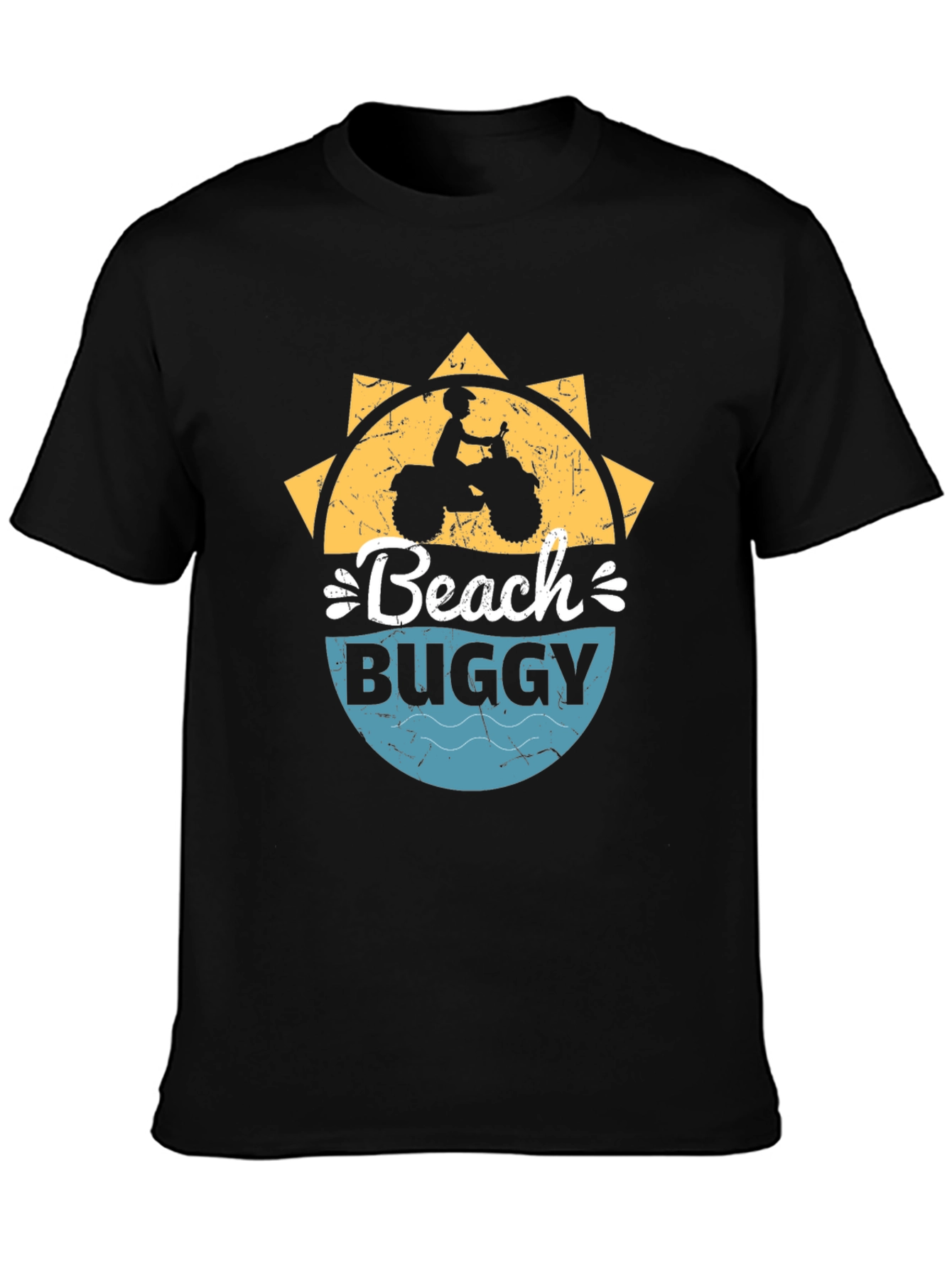 Beach Buggy T-Shirt - Black Graphic Tee