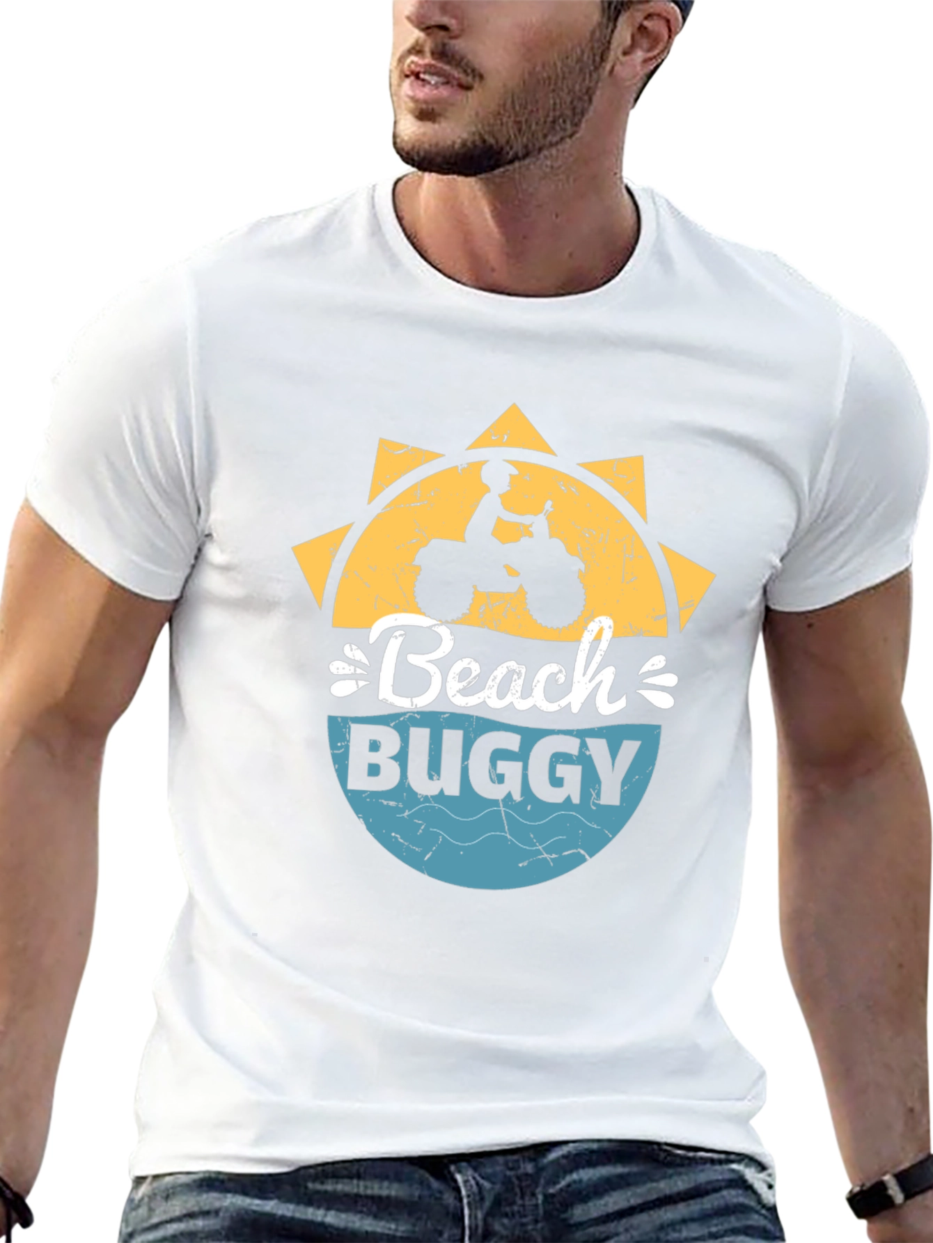 Beach Buggy T-Shirt - Black Graphic Tee