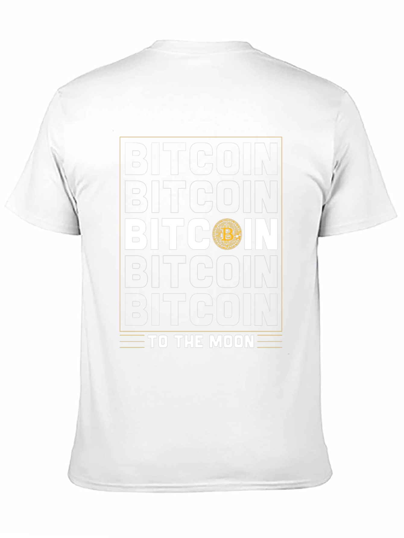 Bitcoin To The Moon Graphic T-Shirt - Crypto Tee