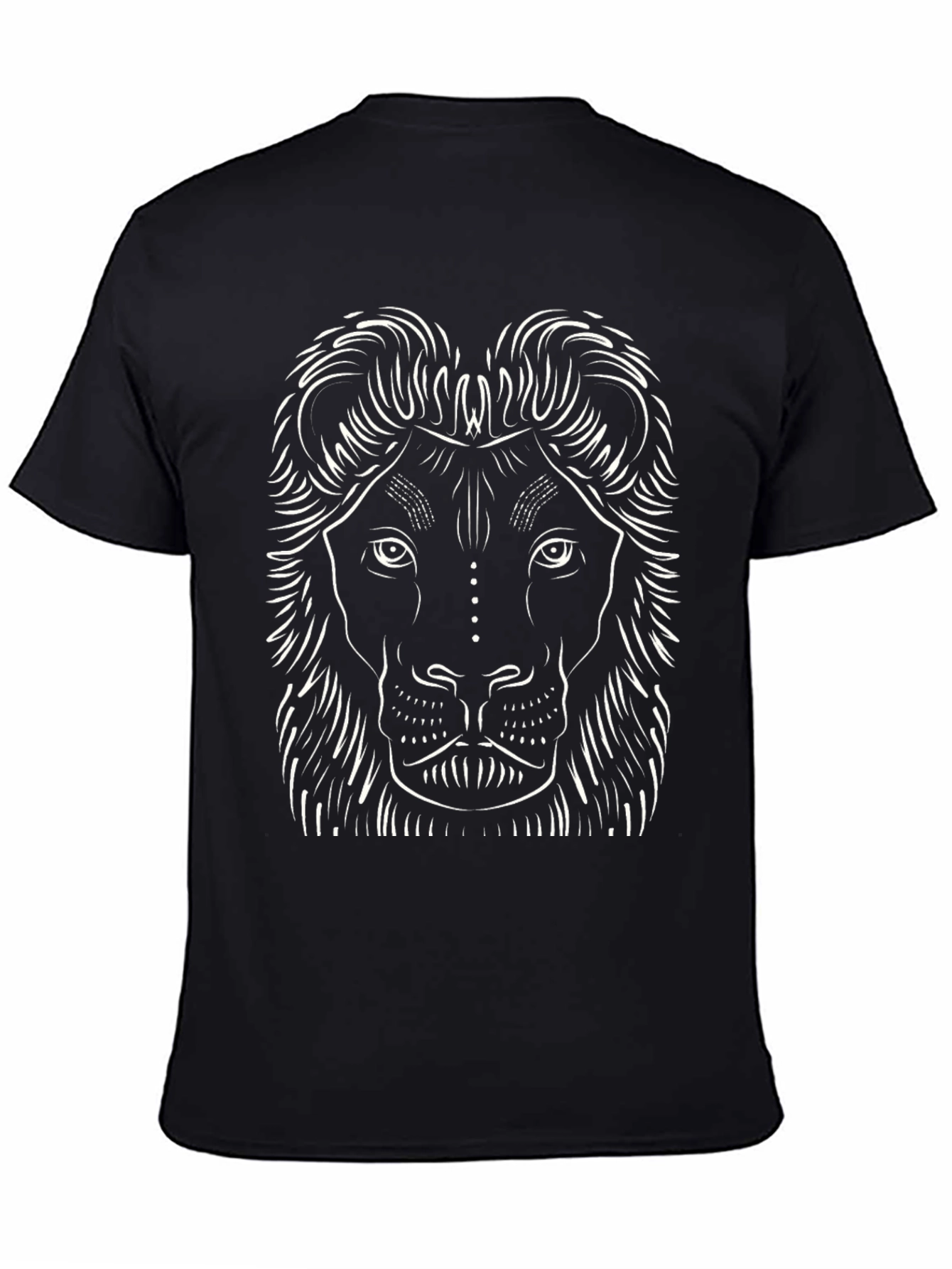 Black Lion Graphic Tee - Bold Style
