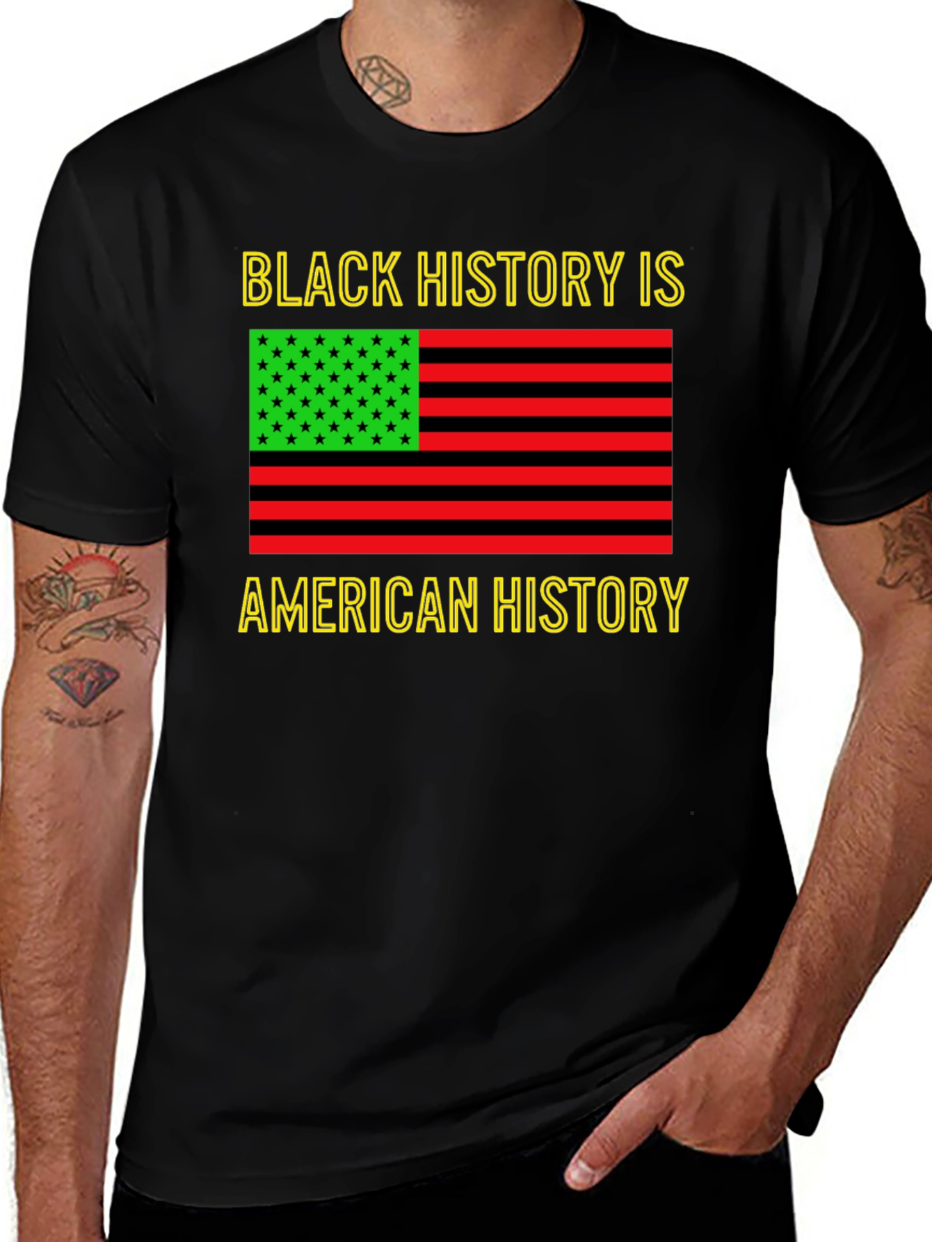 Black History is American History T-Shirt