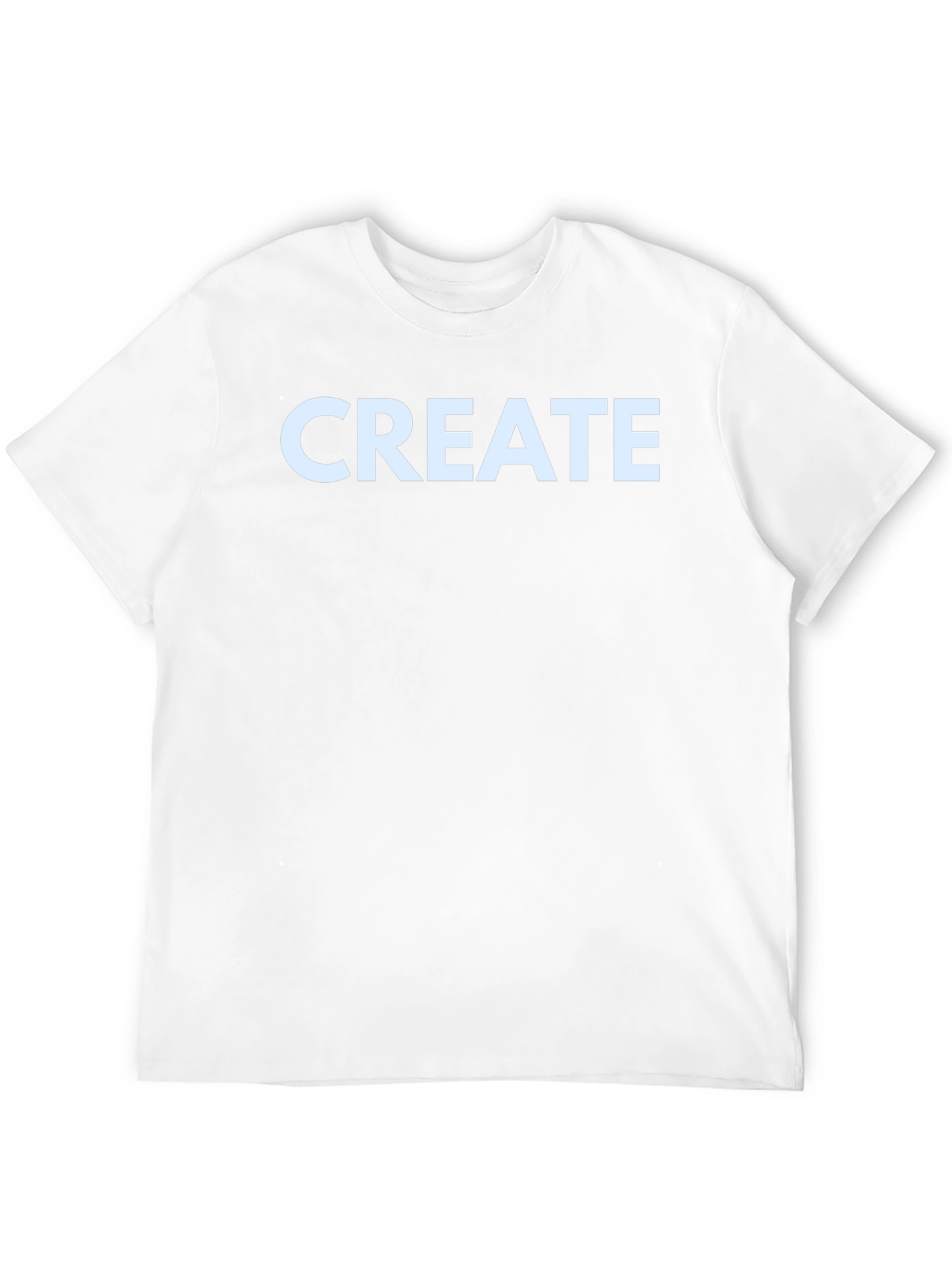 CREATE Graphic T-Shirt - Black Casual Tee
