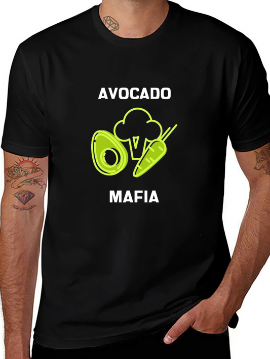 Avocado Mafia T-Shirt - Novelty Graphic Tee