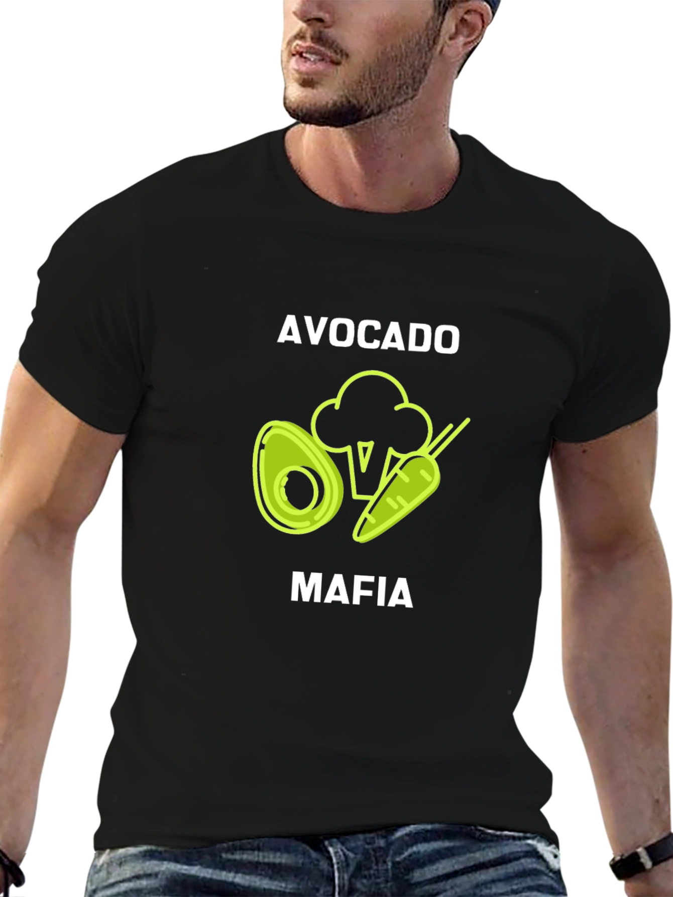 Avocado Mafia T-Shirt - Novelty Graphic Tee