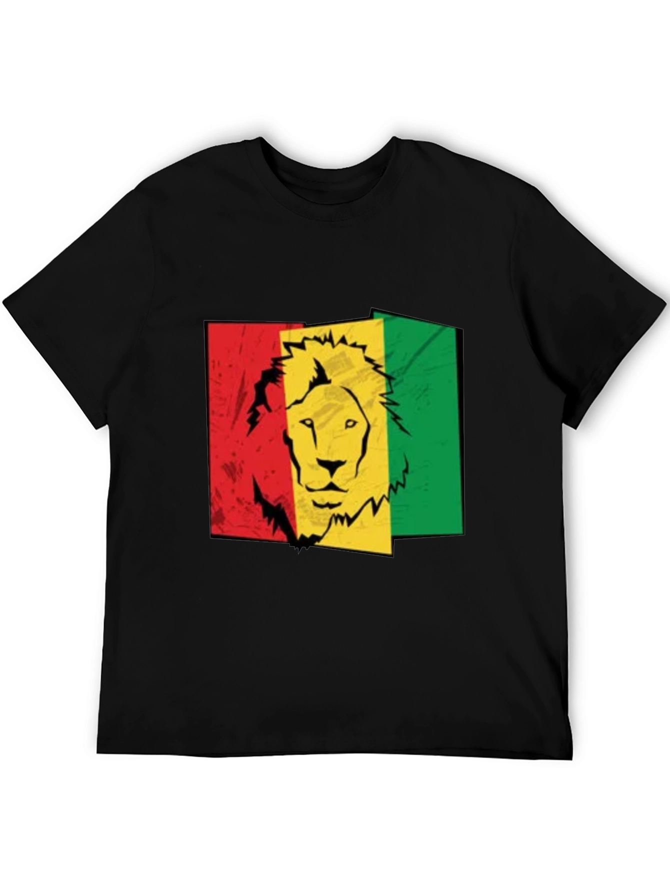 Rasta Lion Graphic Tee - Reggae Style