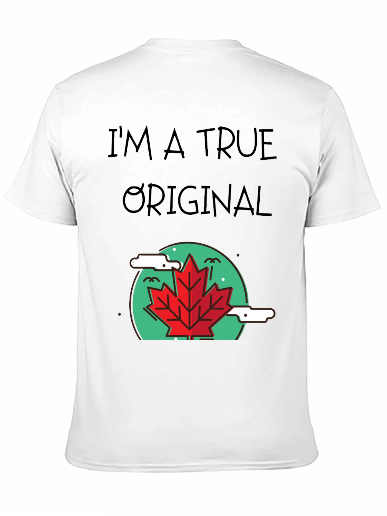 True Original Graphic Tee - Maple Leaf Design