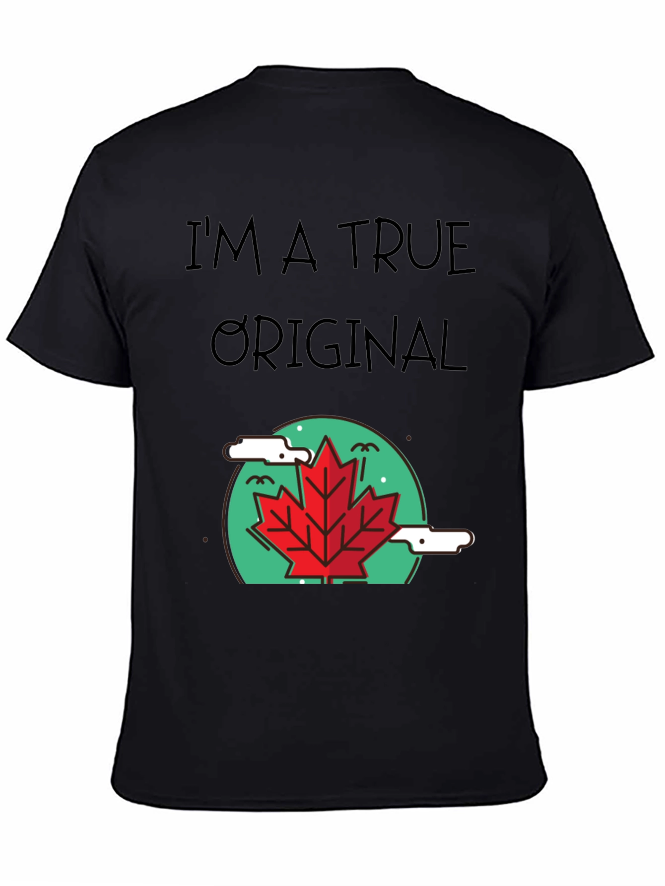 True Original Graphic Tee - Maple Leaf Design