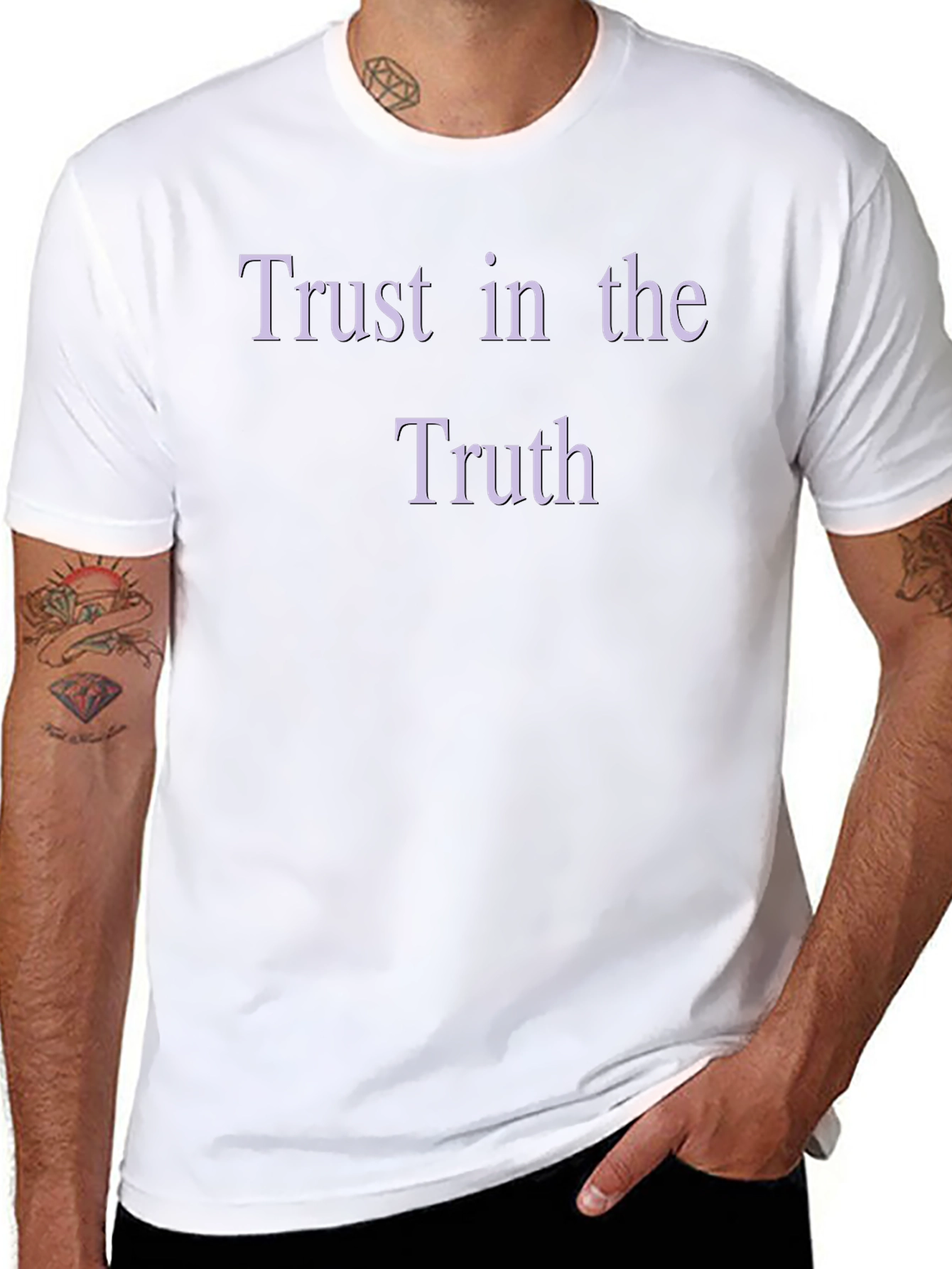 Trust in the Truth Black T-Shirt