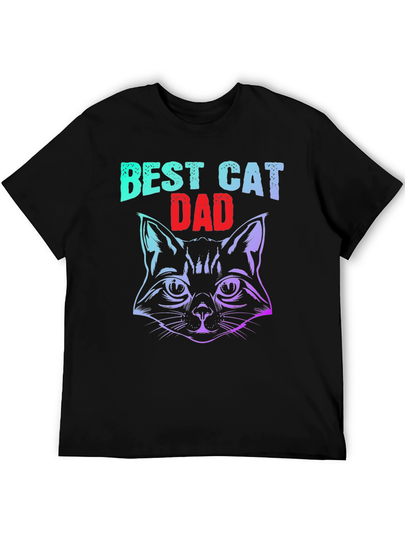 Best Cat Dad T-Shirt - Graphic Tee