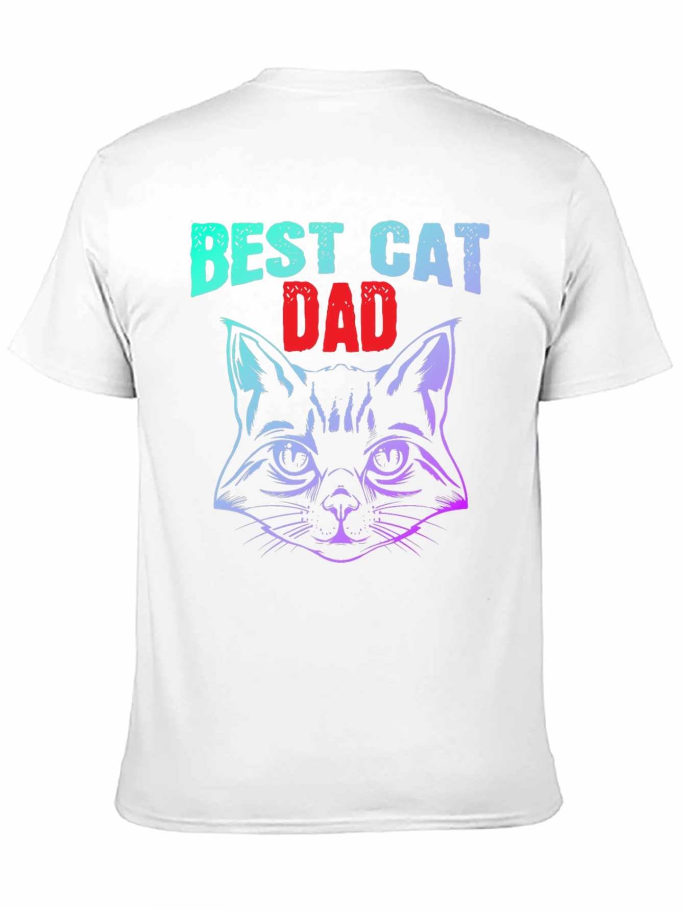 Best Cat Dad T-Shirt - Graphic Tee