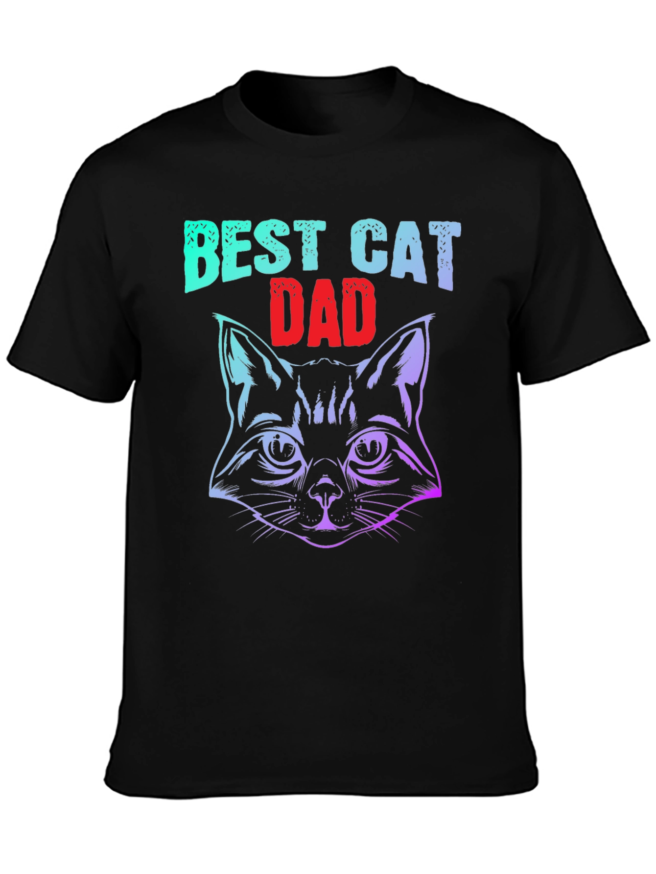 Best Cat Dad T-Shirt - Graphic Tee