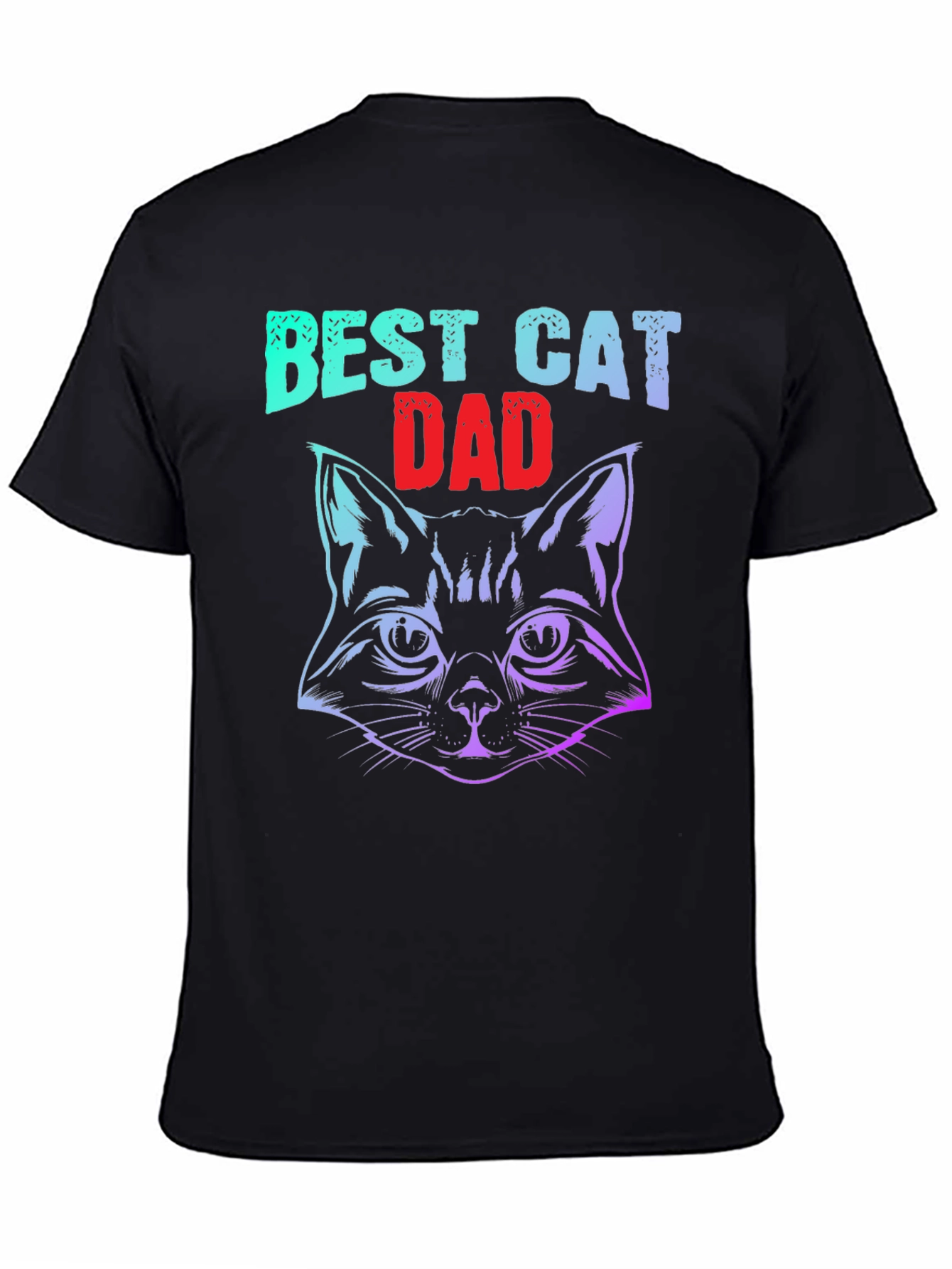 Best Cat Dad T-Shirt - Graphic Tee