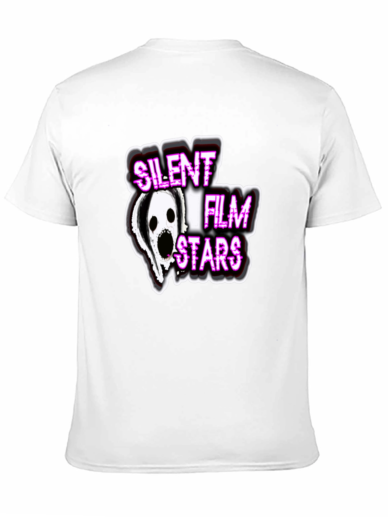 Silent Film Stars Graphic Tee - Black