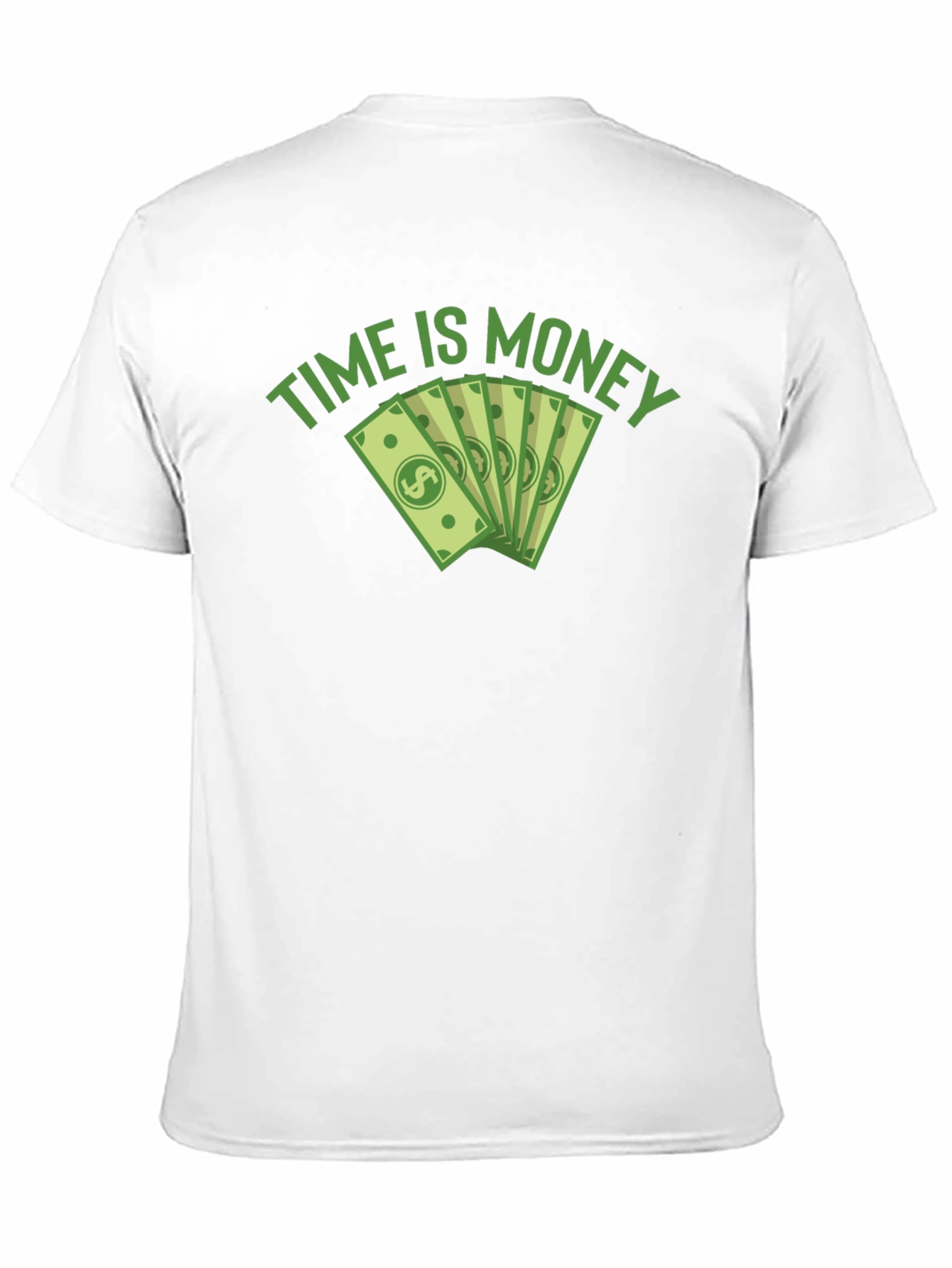 Time is Money Graphic Tee - Black