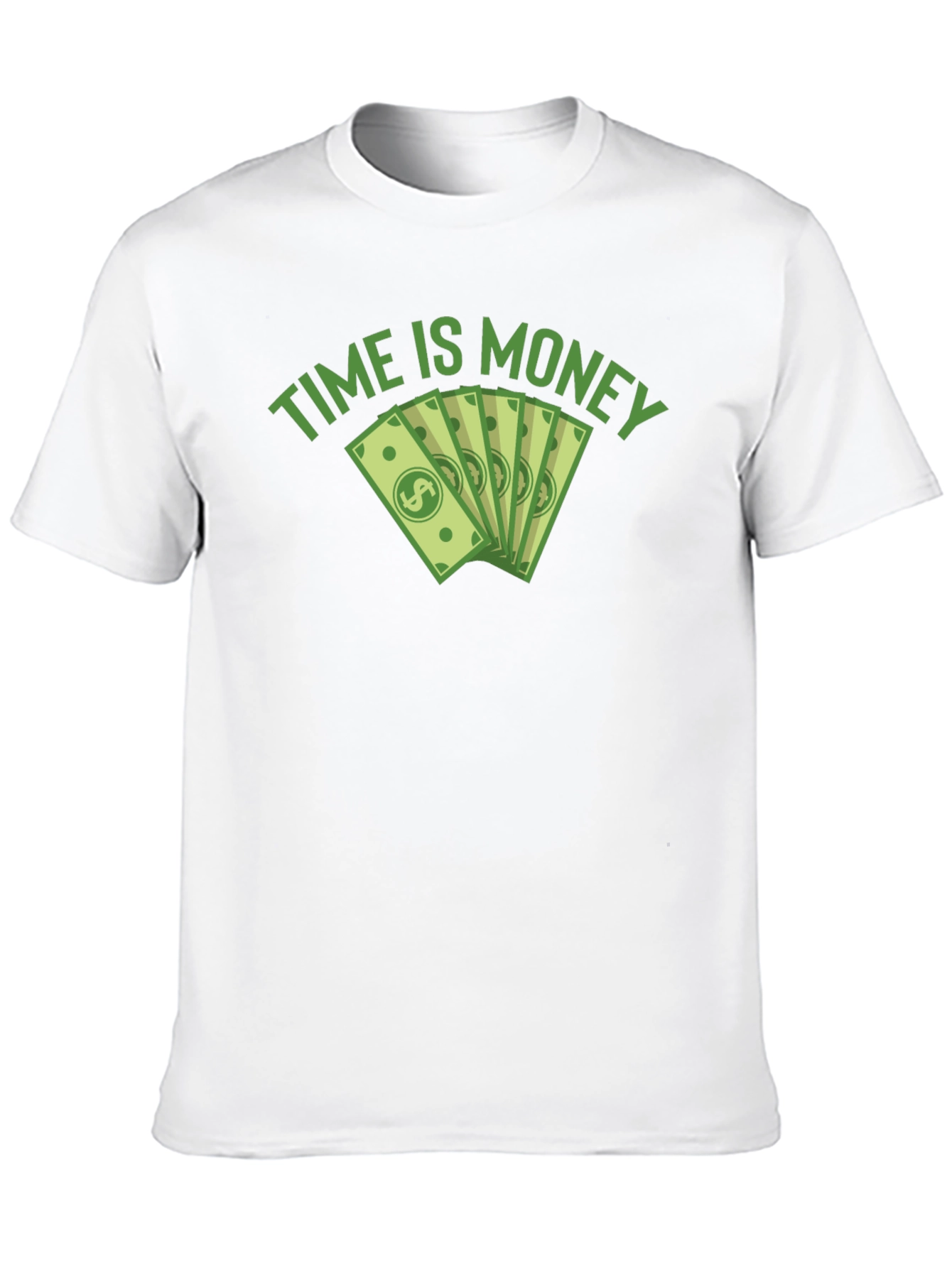 Time is Money Graphic Tee - Black