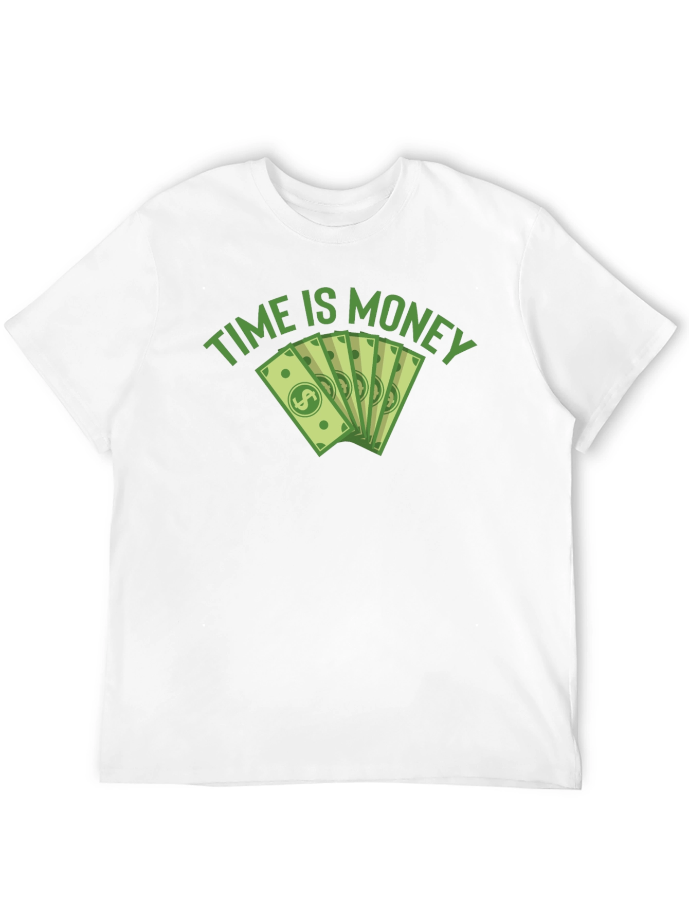 Time is Money Graphic Tee - Black