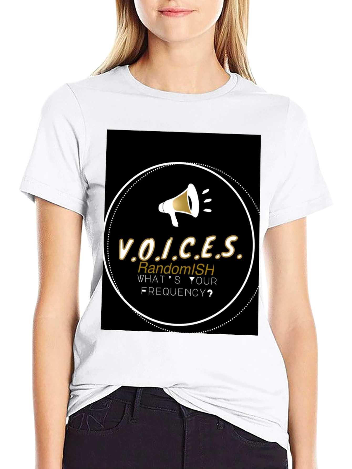 Voices Graphic Tee - RandomISH Frequency Shirt