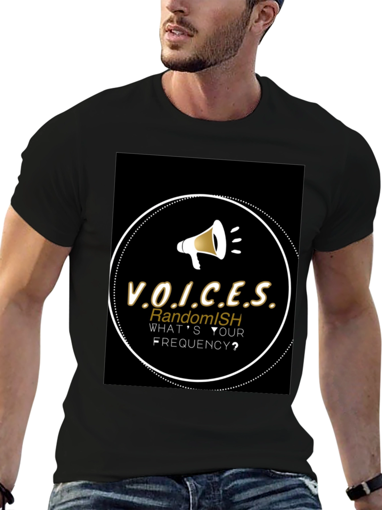 Voices Graphic Tee - RandomISH Frequency Shirt