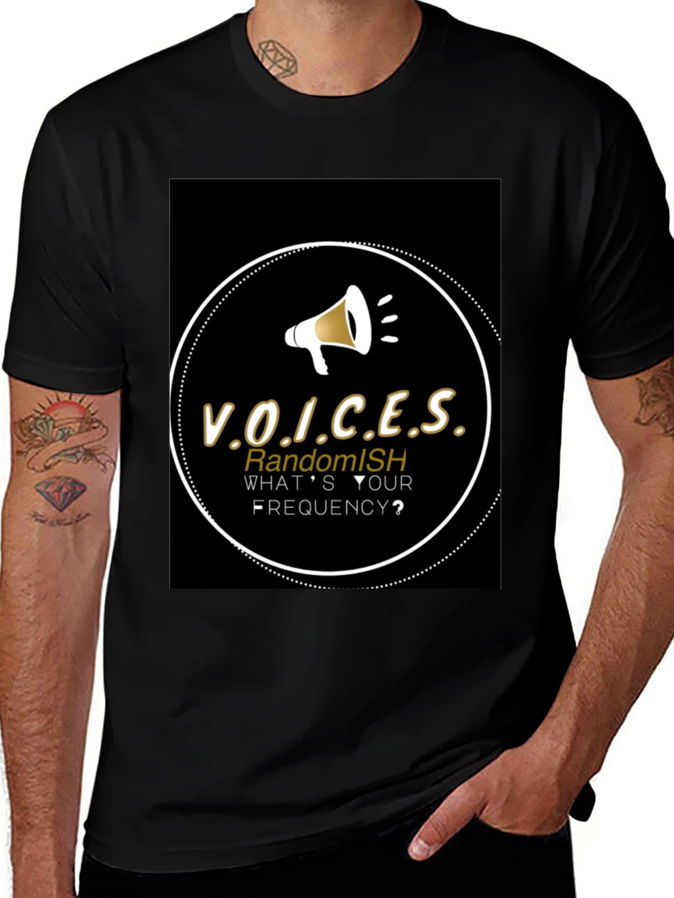 Voices Graphic Tee - RandomISH Frequency Shirt