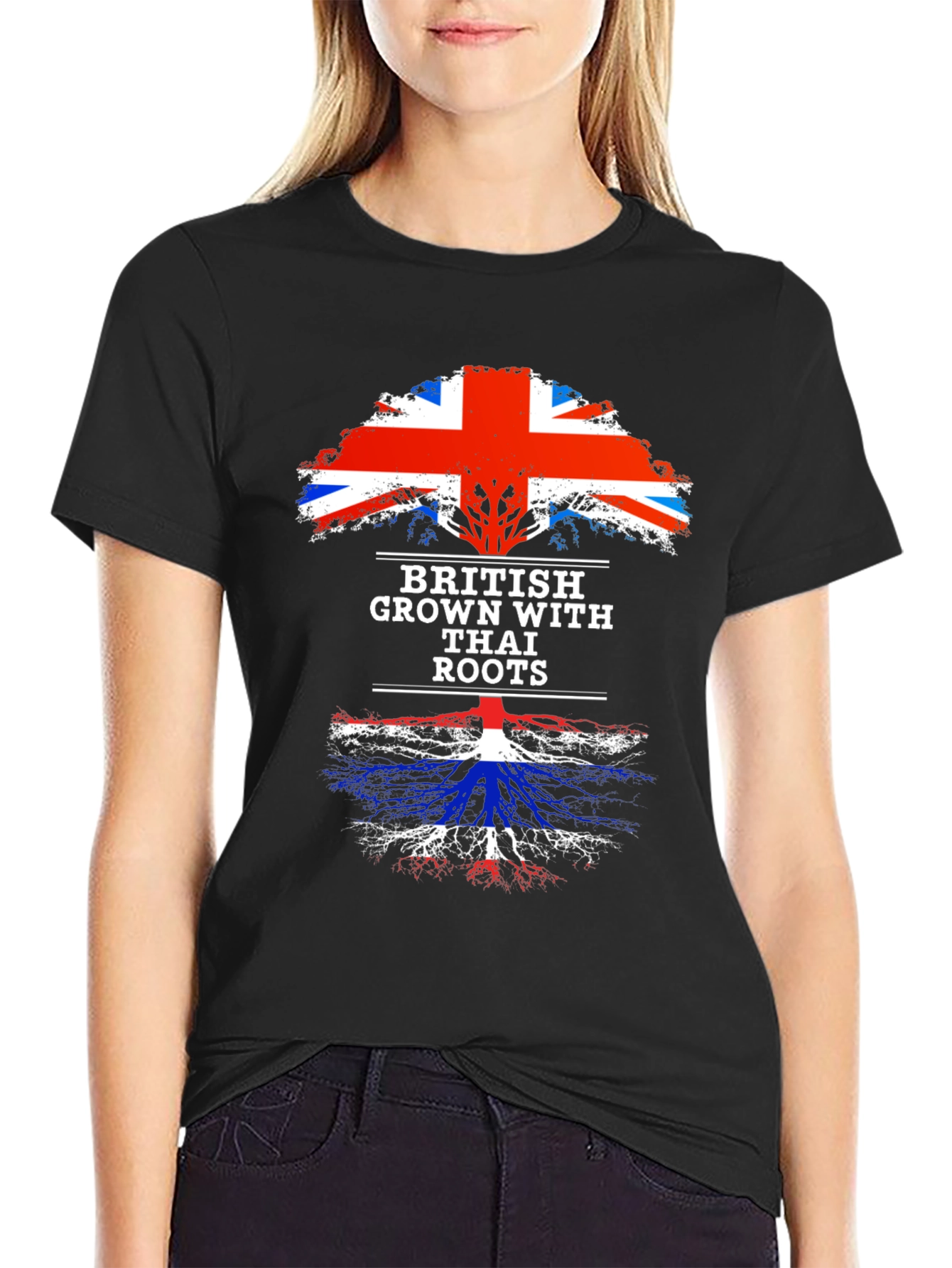 British Grown with Thai Roots T-Shirt