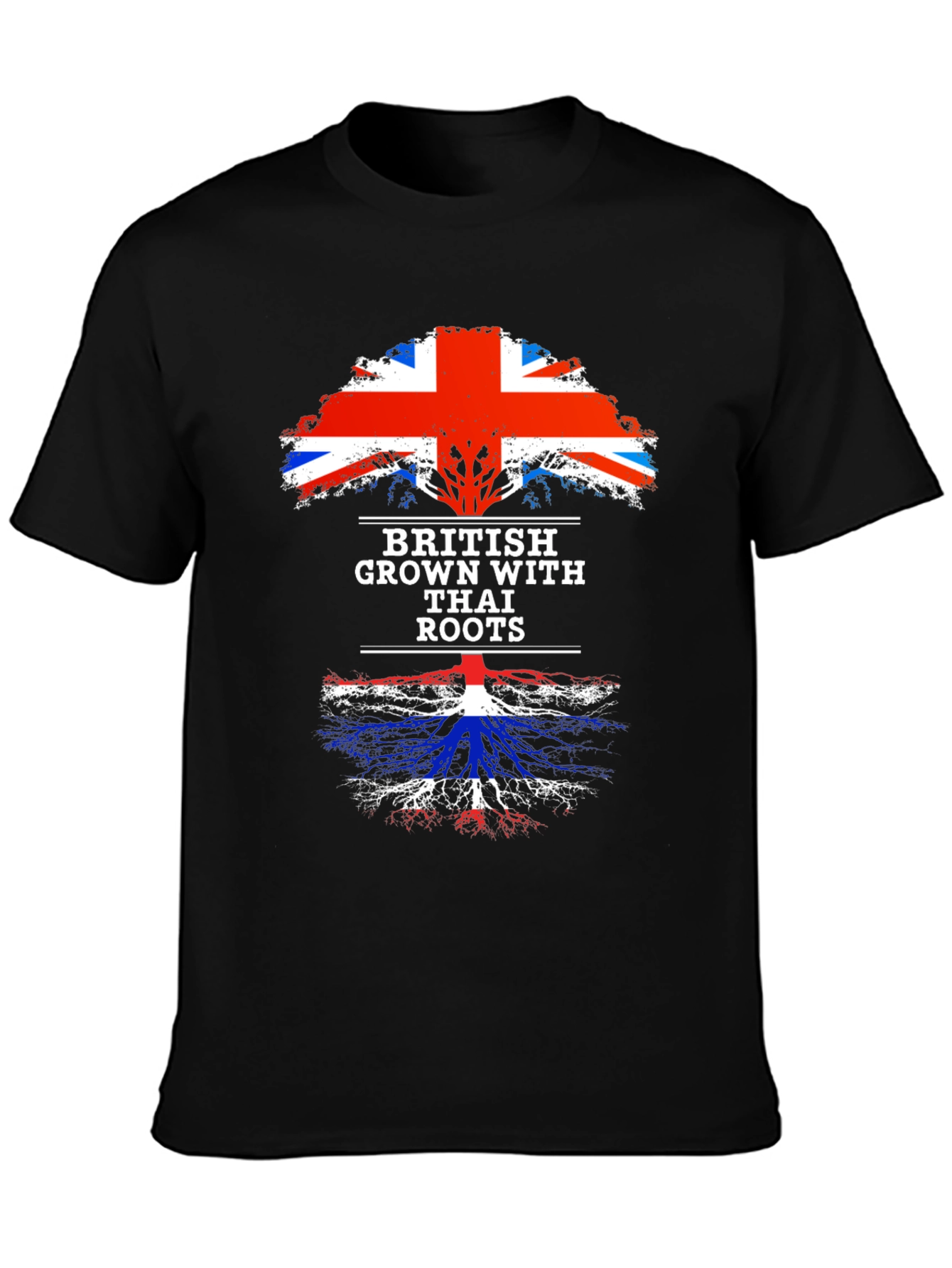 British Grown with Thai Roots T-Shirt