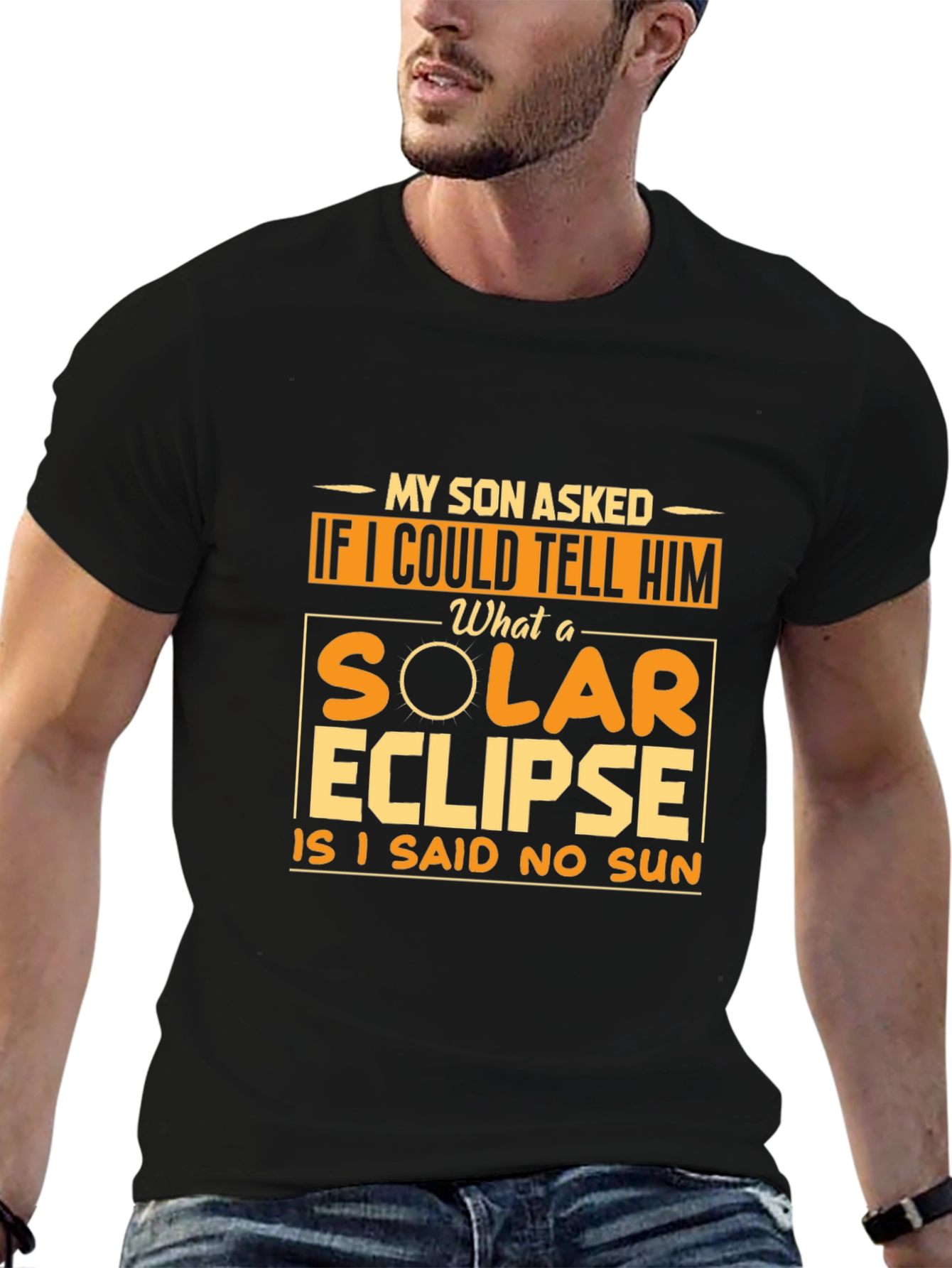 Solar Eclipse T-Shirt - Funny Dad Joke Tee