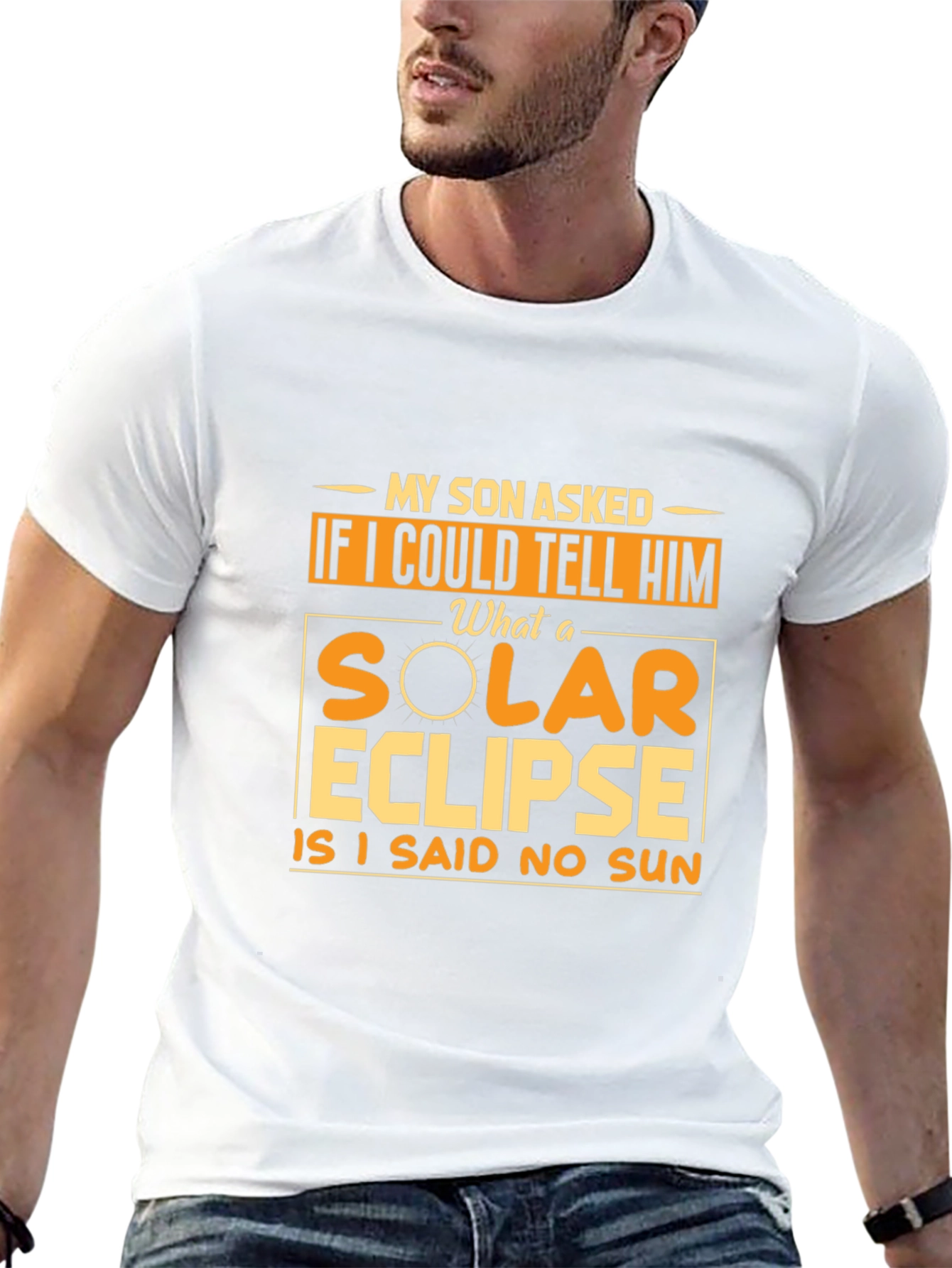 Solar Eclipse T-Shirt - Funny Dad Joke Tee