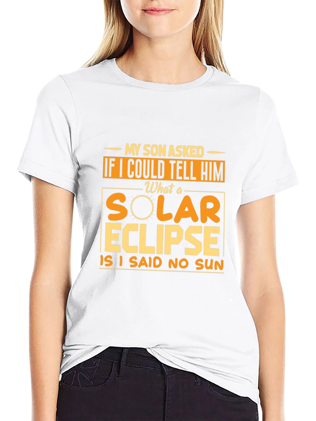 Solar Eclipse T-Shirt - Funny Dad Joke Tee