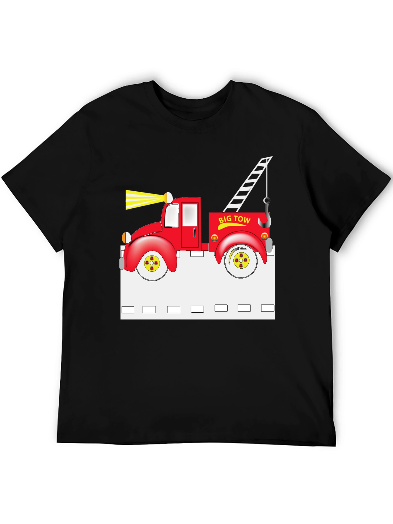Big Tow Truck Graphic T-Shirt
