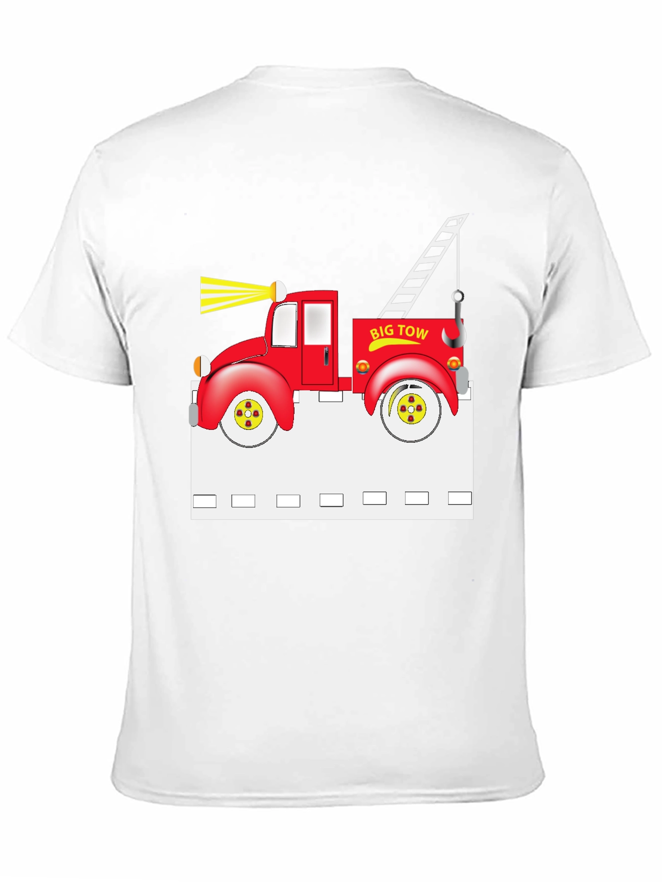 Big Tow Truck Graphic T-Shirt