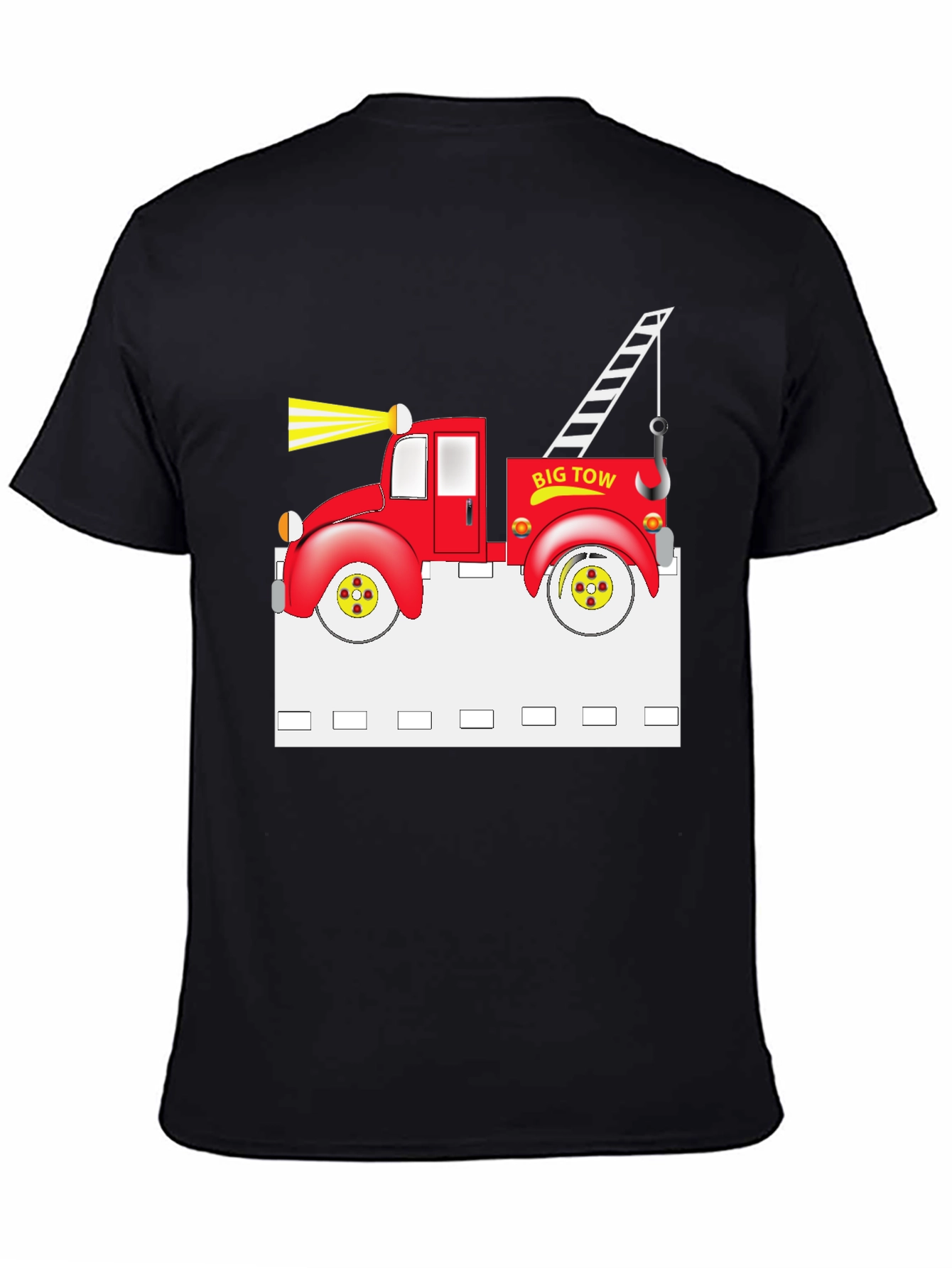 Big Tow Truck Graphic T-Shirt
