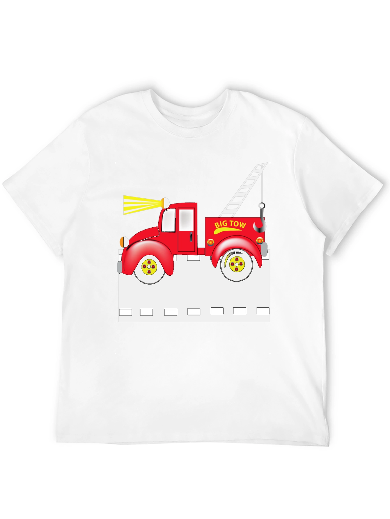 Big Tow Truck Graphic T-Shirt