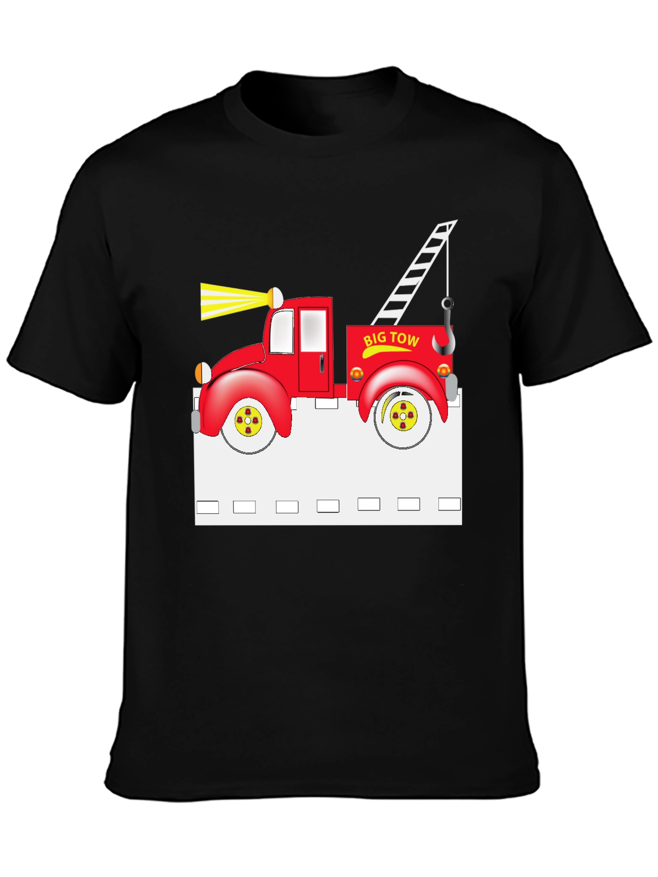 Big Tow Truck Graphic T-Shirt