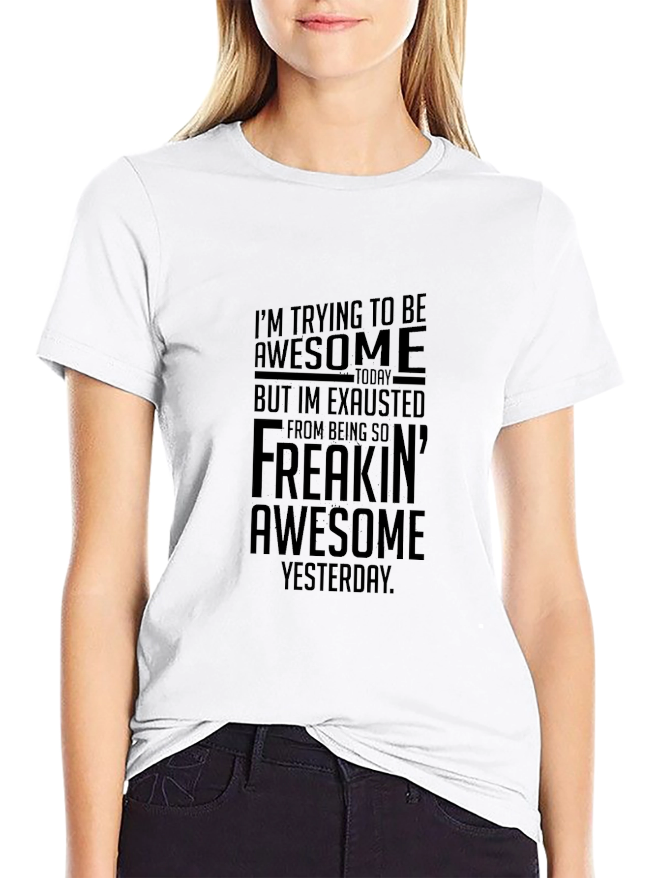 Awesome Today Graphic T-Shirt