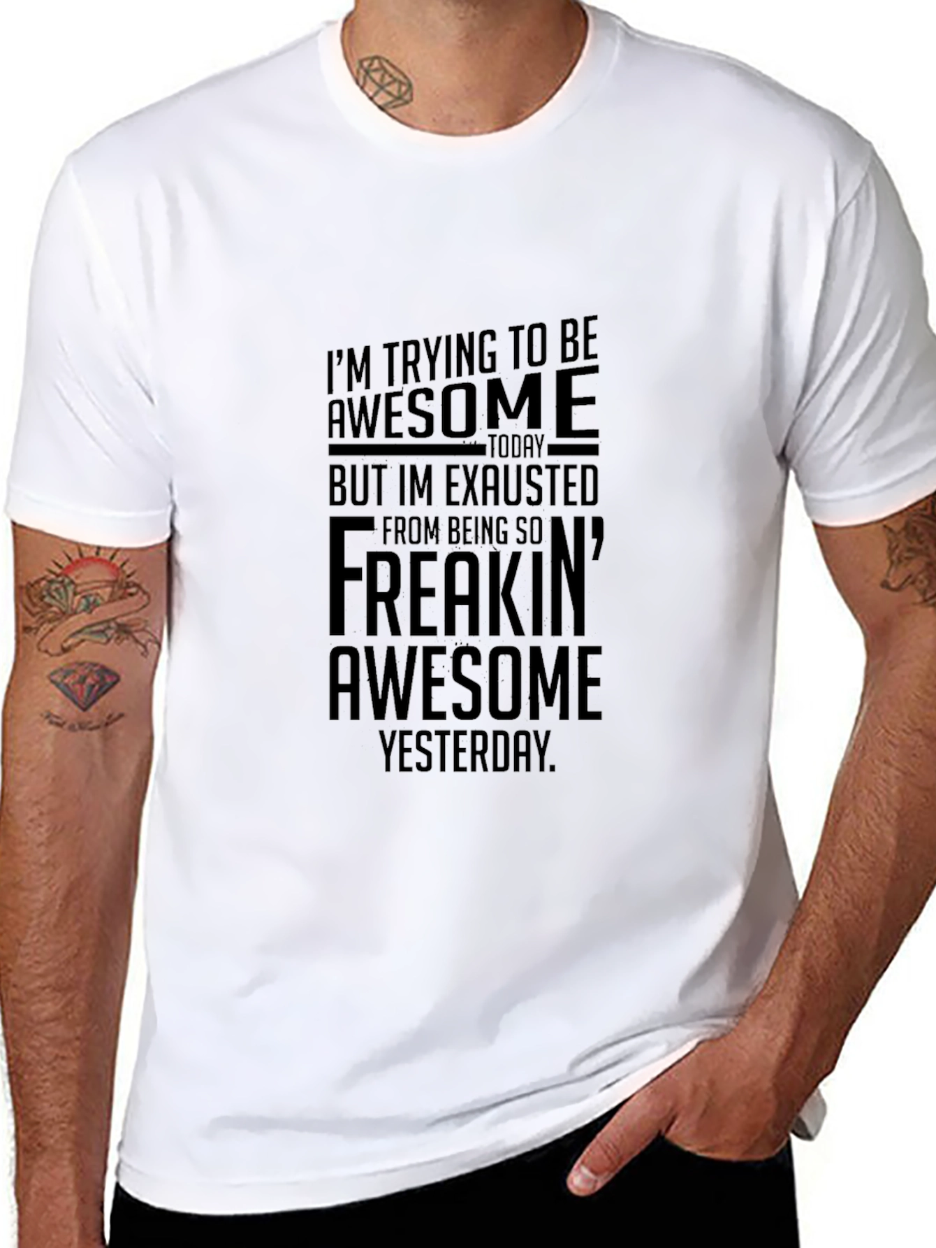 Awesome Today Graphic T-Shirt