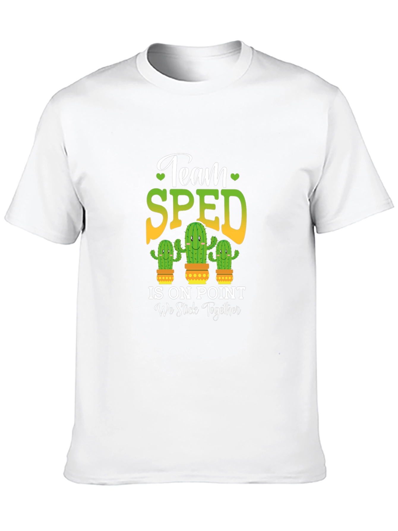 Team SPED Cactus T-Shirt - Special Education Teacher Apparel