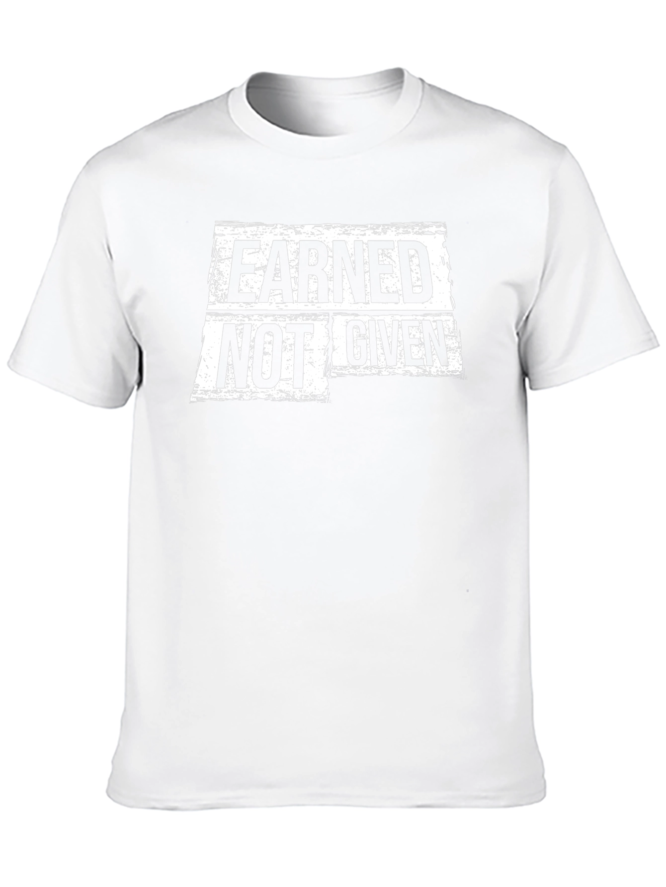 Earned Not Given Graphic T-Shirt - Black