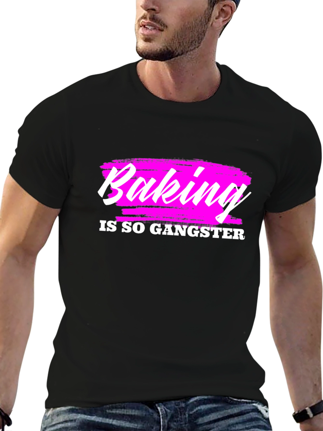 Baking is so Gangster Graphic T-Shirt