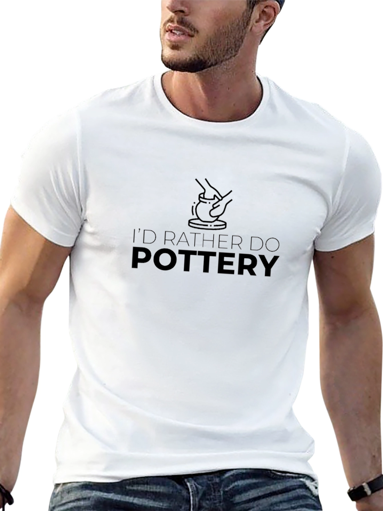 Pottery Lovers Black T-Shirt