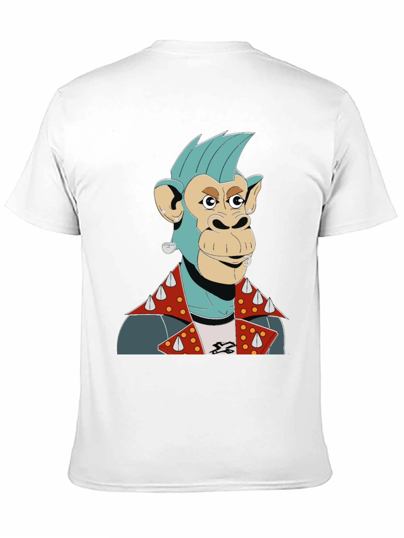 Punk Ape Graphic Tee - Unique Mens T-Shirt